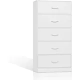 Woltu Kommode Weiß, & Sideboards, Kommoden