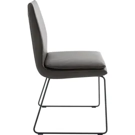 K+W Komfort & Wohnen Esszimmerstuhl Creso Leder braun