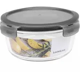 Lock & Lock Boroseal Frischhaltedose 0,95L rund 180x82mm, transparent, transparent - Grau