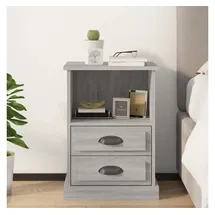vidaXL Nachttisch Grau Sonoma 43x36x60 cm