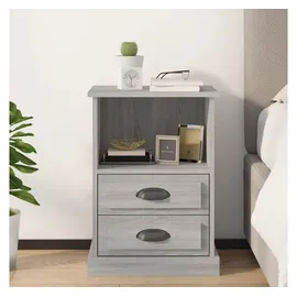 vidaXL Nachttisch Grau Sonoma 43x36x60 cm