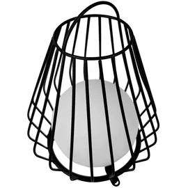 Dyberg Larsen Laterne LED lampe Außenbereich Garten Mittel Schwarz, Evesham, Dyberg Larsen,