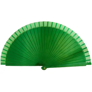 Elnwnnkc Modischer spanischer Fächer, eleganter Handfächer aus Holz, Vintage, einfarbig, faltbar, Kostüm, Partys, Dekorationen, Faltfächer
