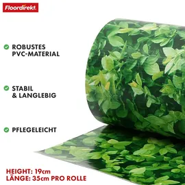 Karat Sichtschutzstreifen 19 x 350 cm Buchsbaum PVC