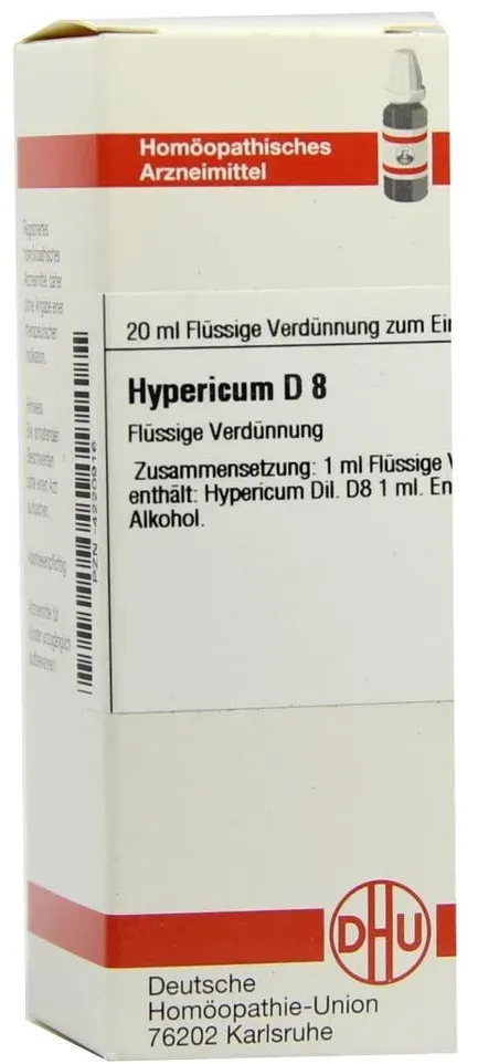 Hypericum D 8 Dilution 20 ml