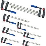 Vago-Tools 8 tlg Set Schraubzwingen 150/200/250*50 300x80 je 2 Leimzwingen