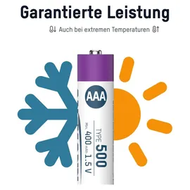Ansmann Micro AAA 400 mAh 4 St.