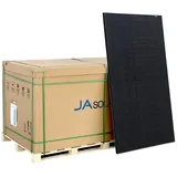Solarway Solarmodul 500W JA-Solar - PV Modul - Solarpanel 500W Bifazial Full Black N-Type, Modell JAM60D41 für Balkonkraftwerk oder PV Anlage