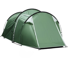 Outsunny Zelt für 2-3 Personen 190T Tunnelzelt Campingzelt Glasfaser