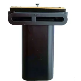 keenberk Überlauf 90° für Küchenspüle rechteckig 54 x 80 mm Edelstahl