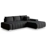 masseno Ecksofa mit Schlaffunktion ALESE ¦ schwarz ¦ Maße (cm): B: 265 H: 85