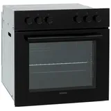 Telefunken ECH65A-B2 Einbauherd-Set | Elektro-Herd-Kochfeld-Kombi | Backofen mit Grill | Umluft | Glaskeramik-Kochfeld