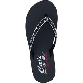 SKECHERS Zehentrenner Schwarz 42