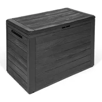 Kreher Kissenbox Wood 190 l 190 x 80 x 60 cm Anthrazit