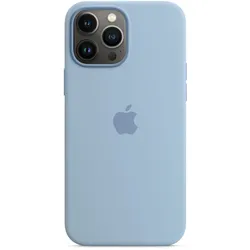 Apple Silikon Case mit MagSafe (iPhone 13 Pro Max) Dunstblau
