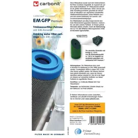 Carbonit GFP EM Wasserfilterpatrone blau 0,4 μ