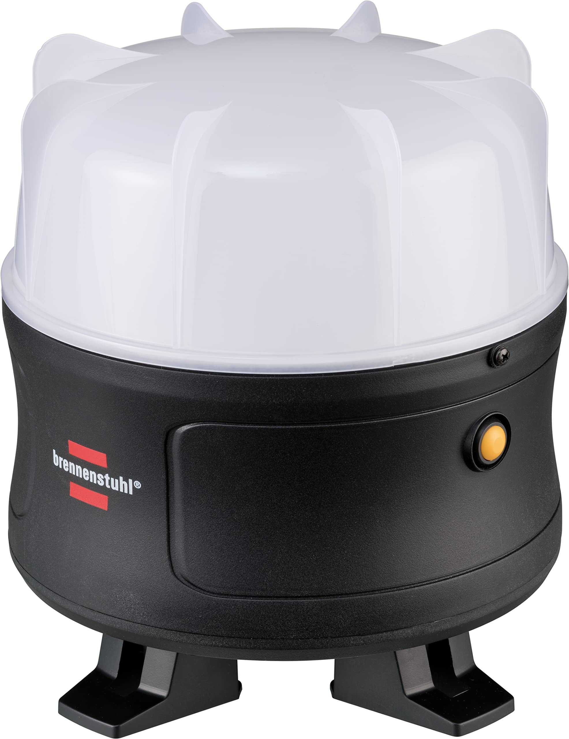 Brennenstuhl Mobiler 360° LED Akku Strahler/LED Baustrahler 30W (Arbeitsleuchte 3000lm, mit Li-lon Akku, max. Leuchtdauer 12h, LED Bauscheinwerfer für außen, IP54)