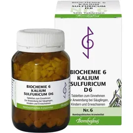 Bombastus Biochemie 6 Kalium sulfuricum D 6 Tabletten