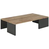 Vicco Couchtisch Hardi, Anthrazit/Goldkraft Eiche, 90 x 21.4 cm