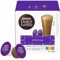Nescafé Dolce Gusto Mocha, Kakaogetränk, Kaffeekapsel, 8 Portionen / 16 Kapseln