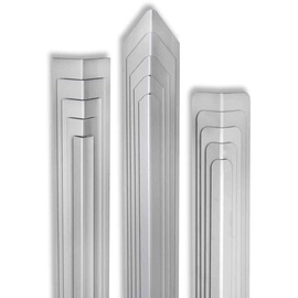 MS Beschläge MS Beschläge® Eckschutzwinkel aus Edelstahl Kantenschutz V2A Schenkel 40mm x 40mm Länge 1000mm (Spitz)