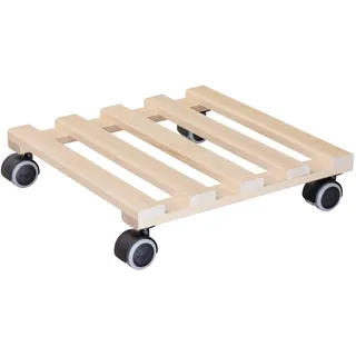 Wagner WAGNER® design yourself Pflanzenroller GH 0438 Holz buche quadratisch 34,0 x 8,0 cm