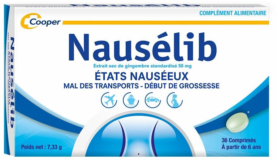 NAUSELIB 36 CPR 36 pc(s) capsule(s)