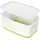 Leitz MyBox Aufbewahrungsbox 5,0 l perlweiß/grün 31,8 x 19,1 x 12,8 cm