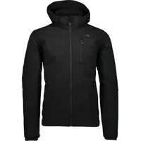 CMP Herren Zip Hoodie Softshell Jacke (Größe XL, schwarz)