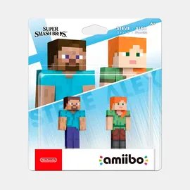 Nintendo amiibo Super Smash Bros. Collection Steve & Alex