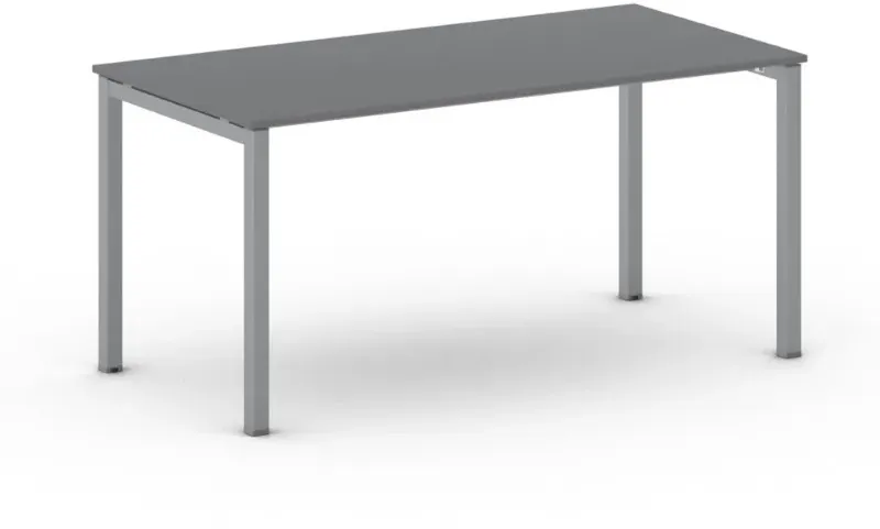 Büroschreibtisch METAL 160x80 cm, Graphit