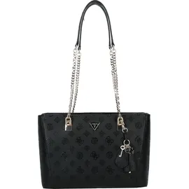 GUESS Tisha 3 Comp Stofftasche - Black Logo - One Size