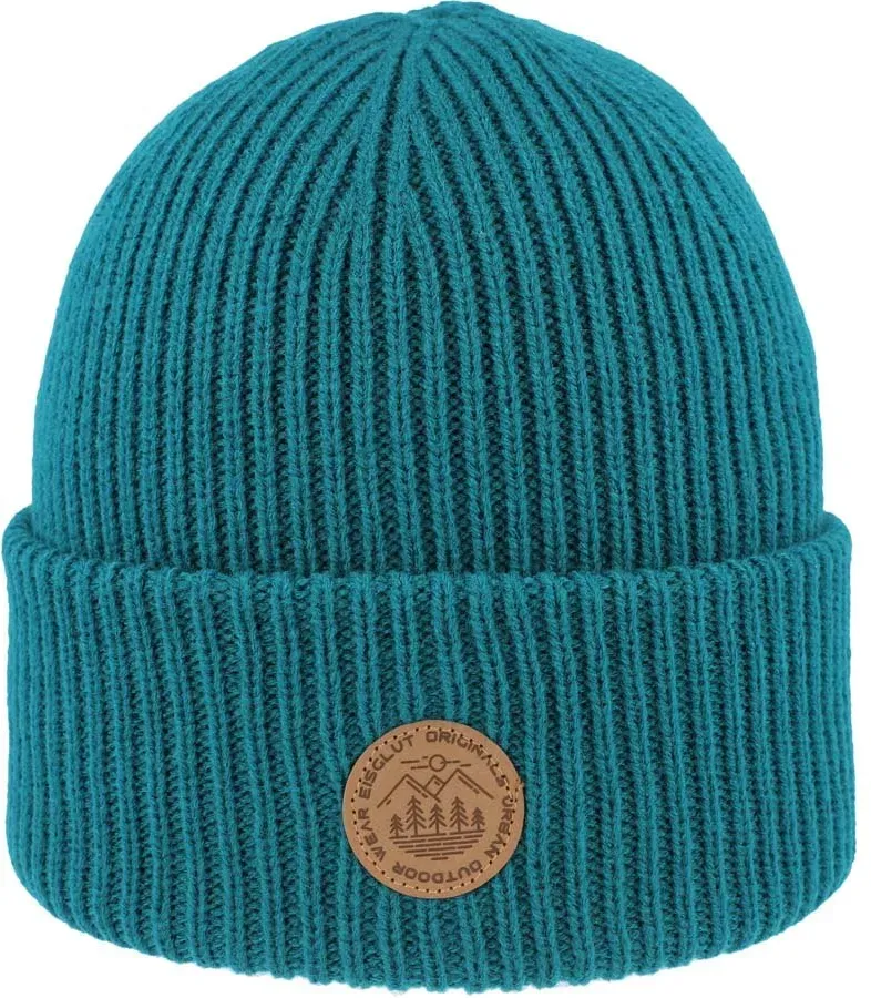 Eisglut Unityo Mütze mit Umschlag petrol-blau - STK