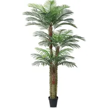 luxuskollektion Palme Künstliche Outdoor UVbeständig Goldrattan Terrasse 240 cm
