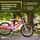 ACTIONBIKES MOTORS Actionbikes Kinderfahrrad Butterfly 20 Zoll Pink, Fahrradständer, Kettenschutz Antirutschgriffe (Pink/Weiß)