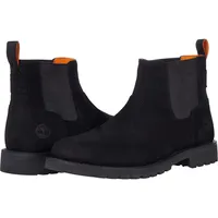 Timberland Herren Redwood Falls Chelsea-Lederstiefel Mit Mittlerer Sohle, Jet Black, 44 EU - 44 EU Weit