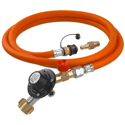 GOK Regler Schlauchleitungs-Set für EU-Gas Kartuschen Geräte 120 cm