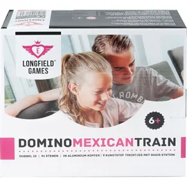 Longfield Mexican Train Double 12 Aluminiumkoffer