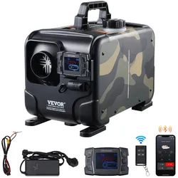 VEVOR Diesel Luftheizung Diesel Heizung 8kW 12V/24V Bluetooth APP Steuerung