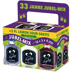 Kleiner Feigling Jubel-Mix 15,0 - 20,0 % vol 20 ml, 12+2er Pack