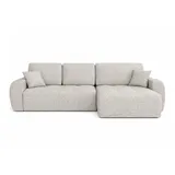 kaiser möbel Ecksofa Chenille mit Schlaffunktion 2-Sitzer Beige
