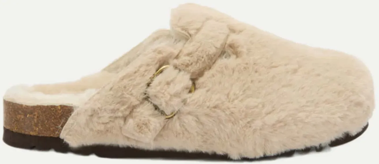 Halbschuhe Fae Faux Fur off-white 38
