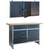 Trendline Werkstatt-Set Werkstattschrank mit Werkbank