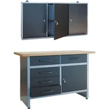 Trendline Werkstatt-Set Werkstattschrank mit Werkbank