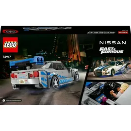 LEGO Speed Champions 2 Fast 2 Furious Nissan Skyline GT-R (R34) 76917