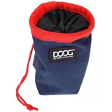 DOOG Leckerlibeutel Treat Pouch - Snacktasche/Leckerlitasche navy/rot