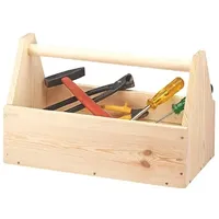 KESPER Werkzeugkiste/Ordnungsbox - Kiefernholz,