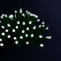Fééric Lights and Christmas Solarlichterkette 100 LED 10 m Multicolor