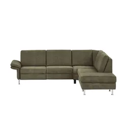 Diva Ecksofa  Diva ¦ grün ¦ Maße (cm): B: 275 H: 85 T: 235