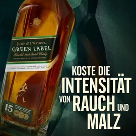 Johnnie Walker 15 Years Old Green Label Blended Scotch 43% vol 0,7 l Geschenkbox
